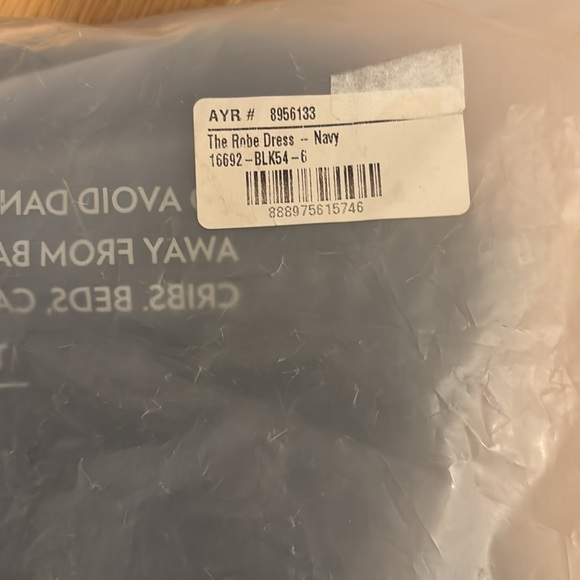 AYR Wrap Robe Dress 6 - New - Picture 16 of 17